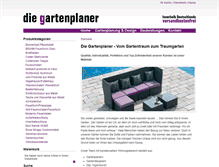 Tablet Screenshot of diegartenplaner.com